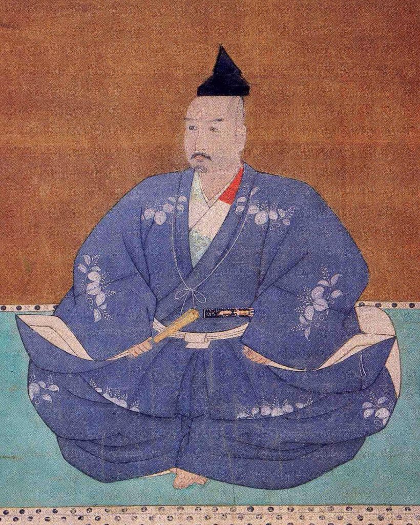 三好長慶の肖像画。