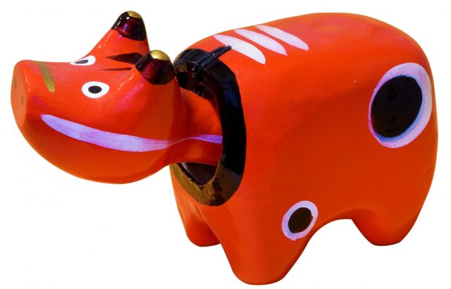 赤べこは会津の民芸品