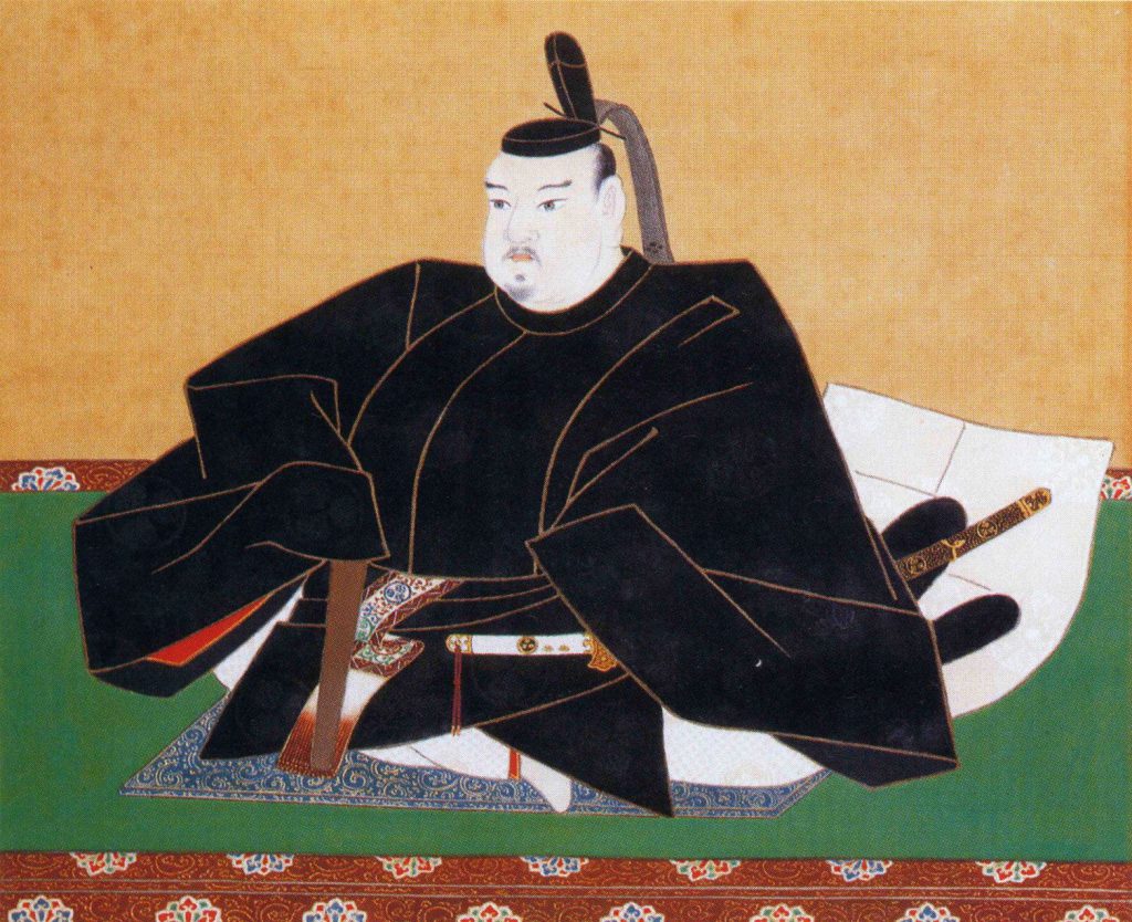 徳川3代将軍、徳川家光の肖像画。
