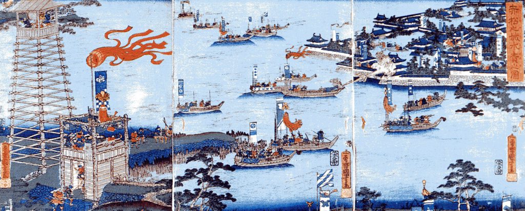 備中高松城への水攻めは日本史上空前のものでした