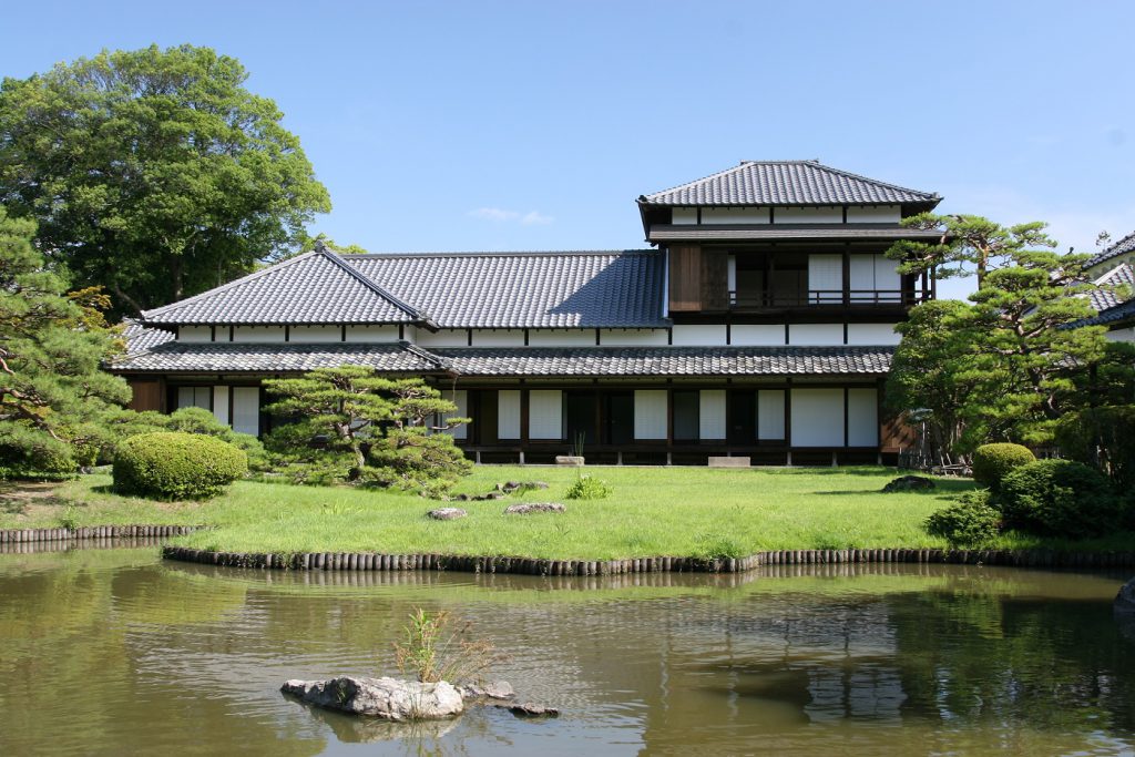 真田邸は城外にある御殿で、明治維新後は当主が住んでいました