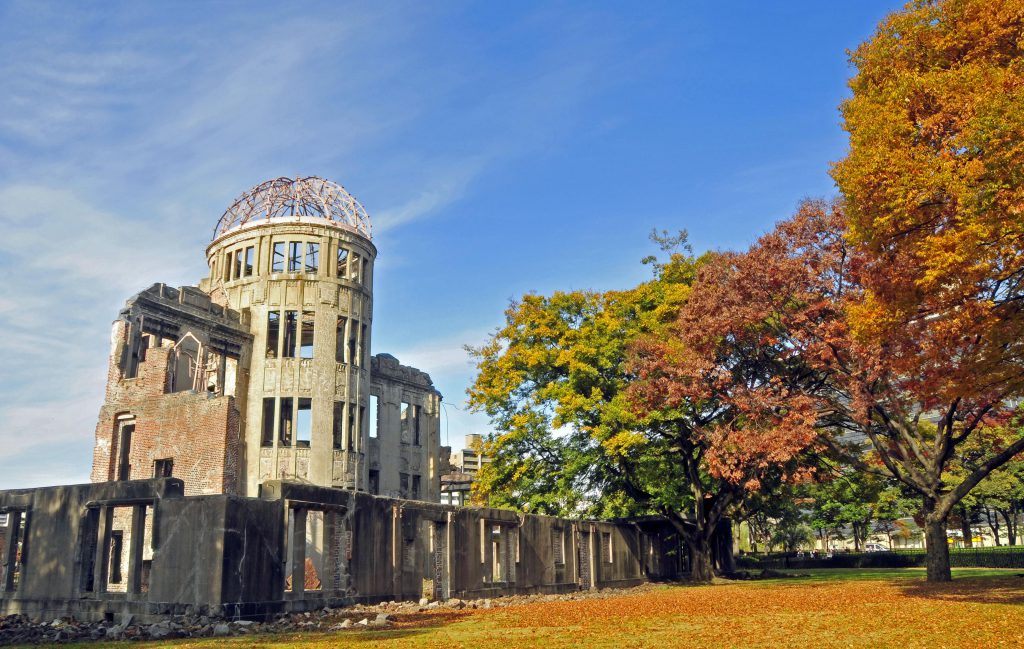 1996年世界遺産に登録された原爆ドーム