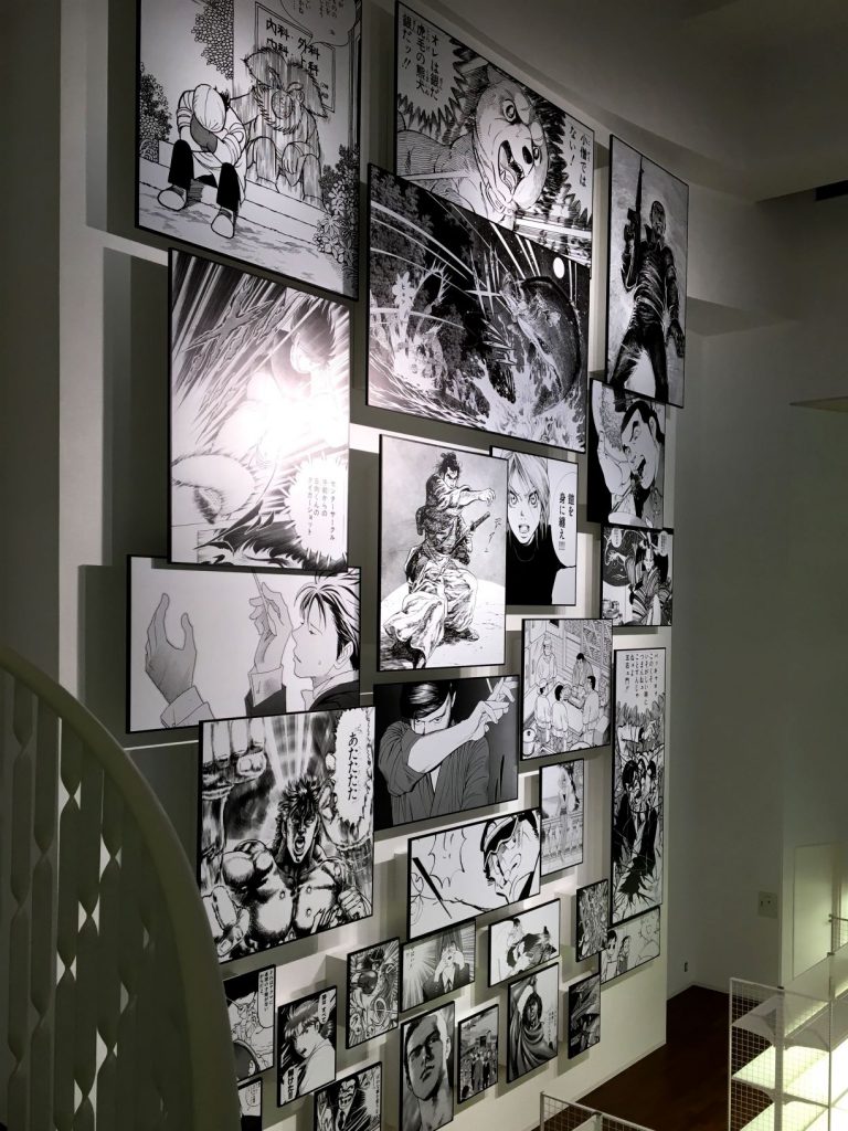 増田まんが美術館の内部の写真