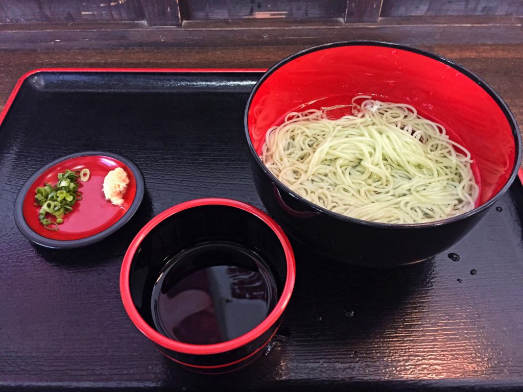 「みさきの創麺屋」のおすすめ「オリーブそうめん」