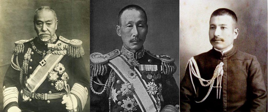 日本海海戦時の連合艦隊司令部の3人