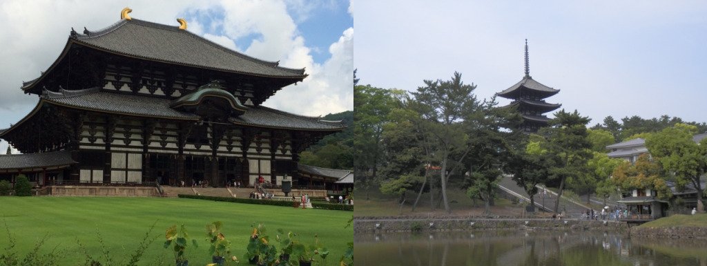 東大寺と興福寺は奈良を代表する寺院です