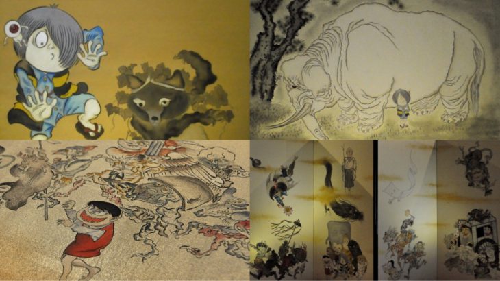 ゲゲゲの鬼太郎と比叡山の七不思議展