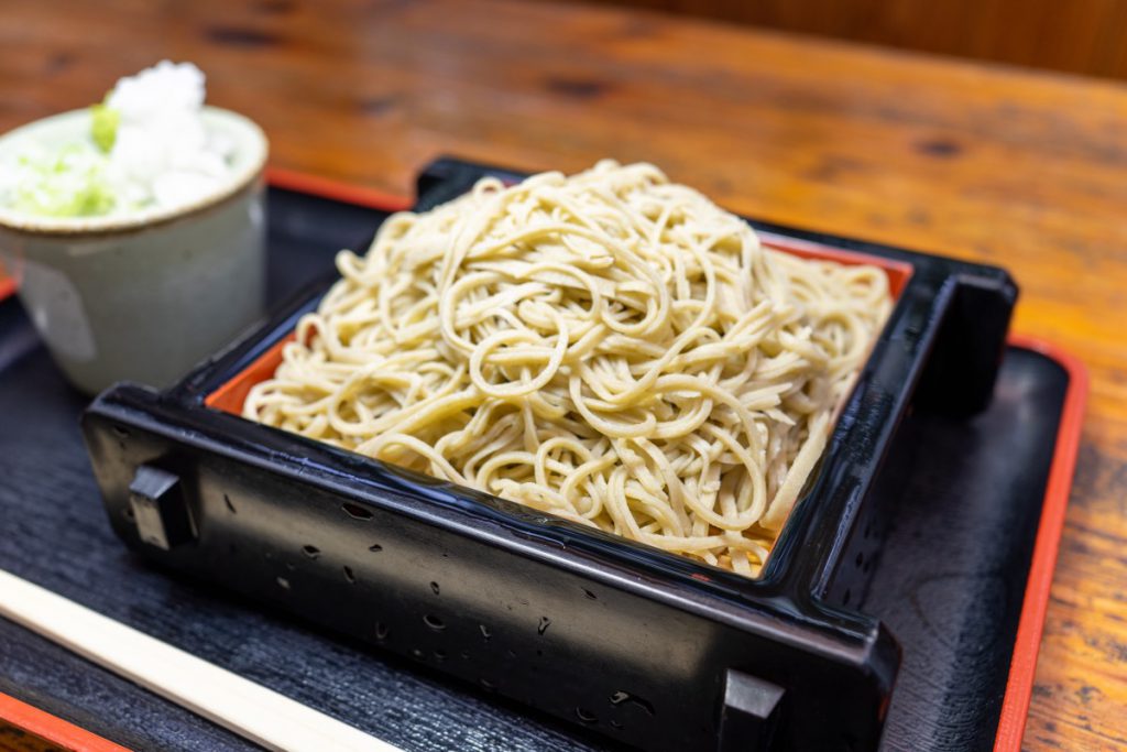 松葉茶屋の深大寺そば「もりそば」