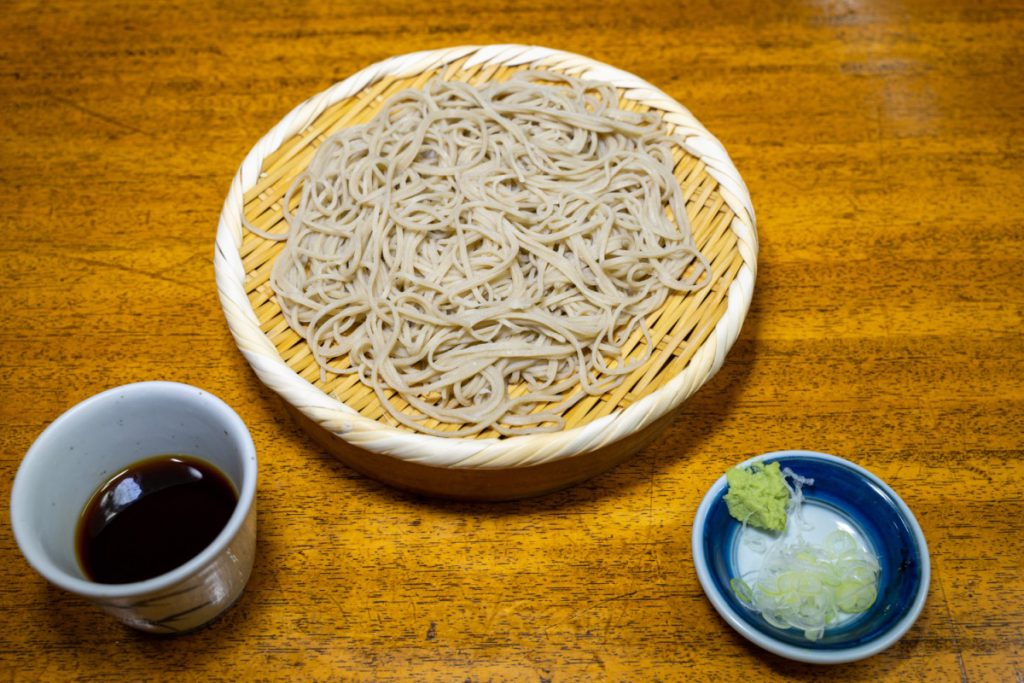 玉乃屋の深大寺そば「細打ちせいろ」