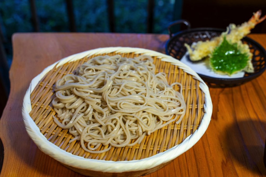 深大寺そば「青木屋」の天もりそば