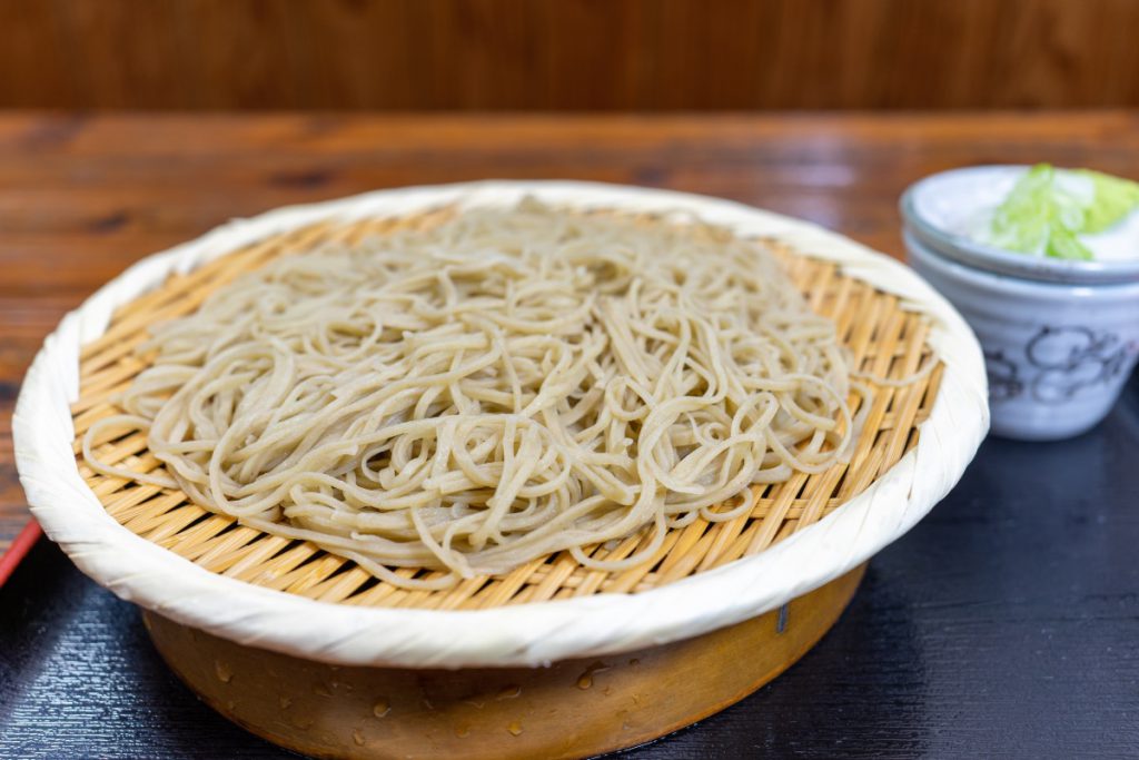 深大寺そば「松葉茶屋」の手打ちそば