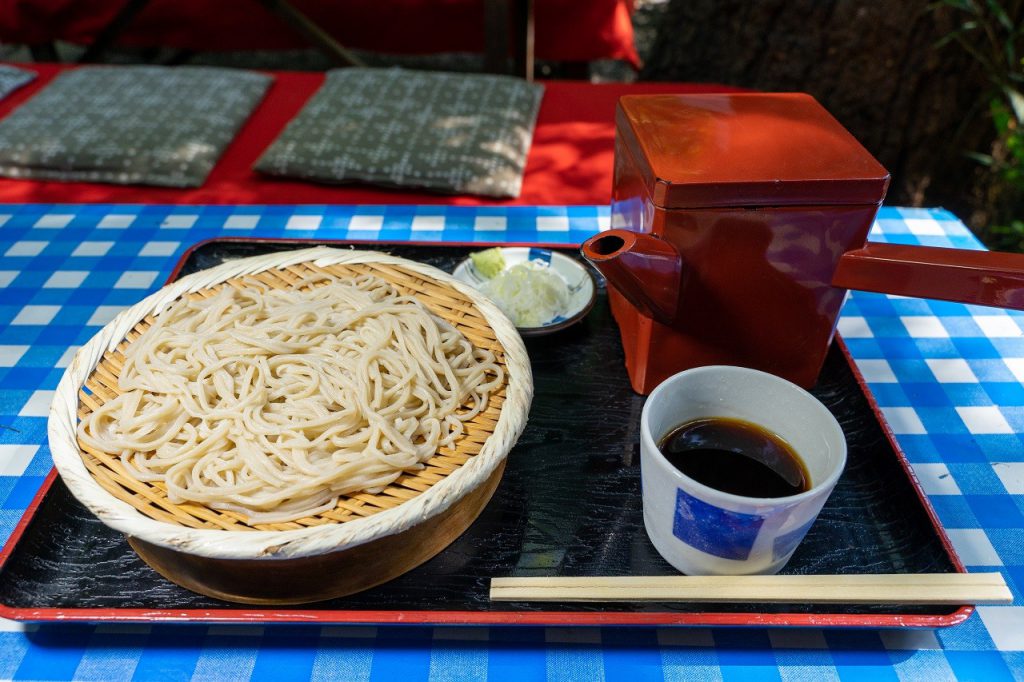 深大寺そば「深山茶屋」のもりそば