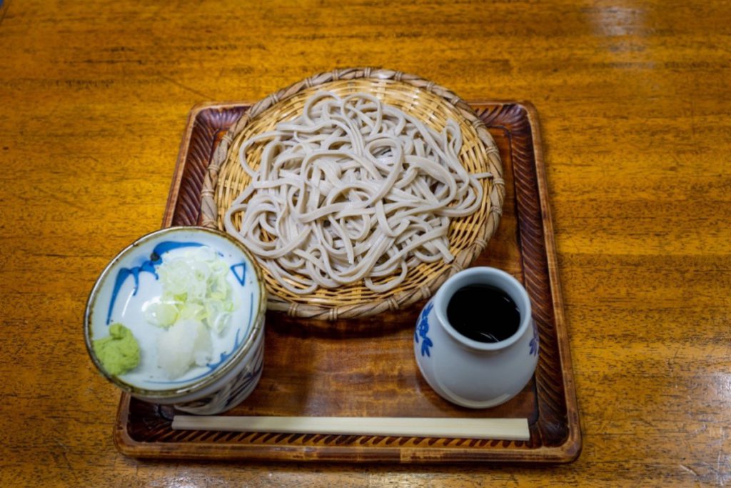 深大寺そば「玉乃屋」の十割そば「太打ち田舎」