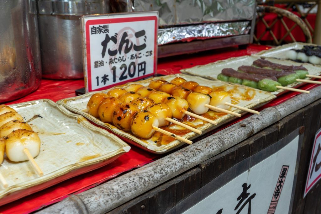 深大寺そば「深大寺 八起」のだんご