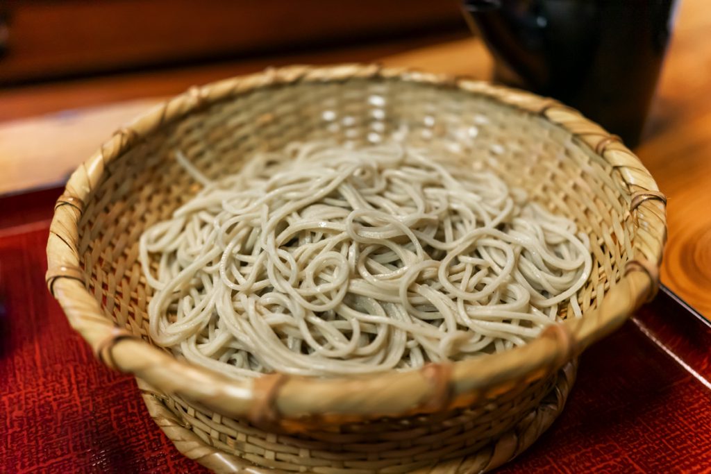 深大寺そば「一休庵」の「十割 胡桃だれそば」