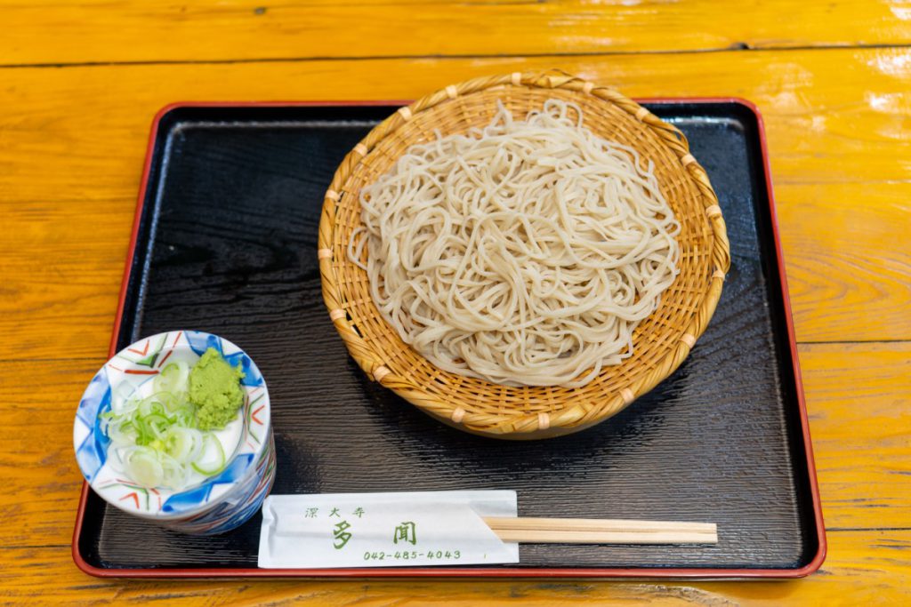 深大寺そば「多聞」の「多聞そば」