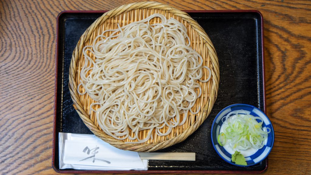 深大寺そば『矢田部茶屋』の「もりそば」