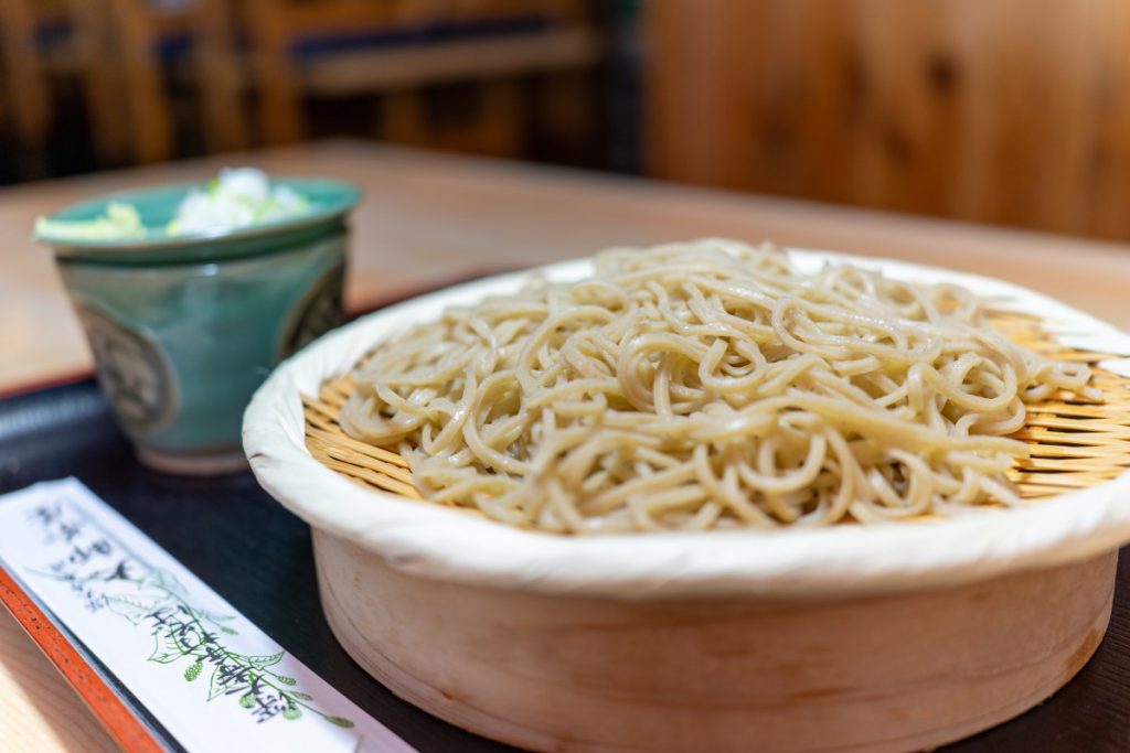 深大寺そば「大師茶屋」の「もりそば」