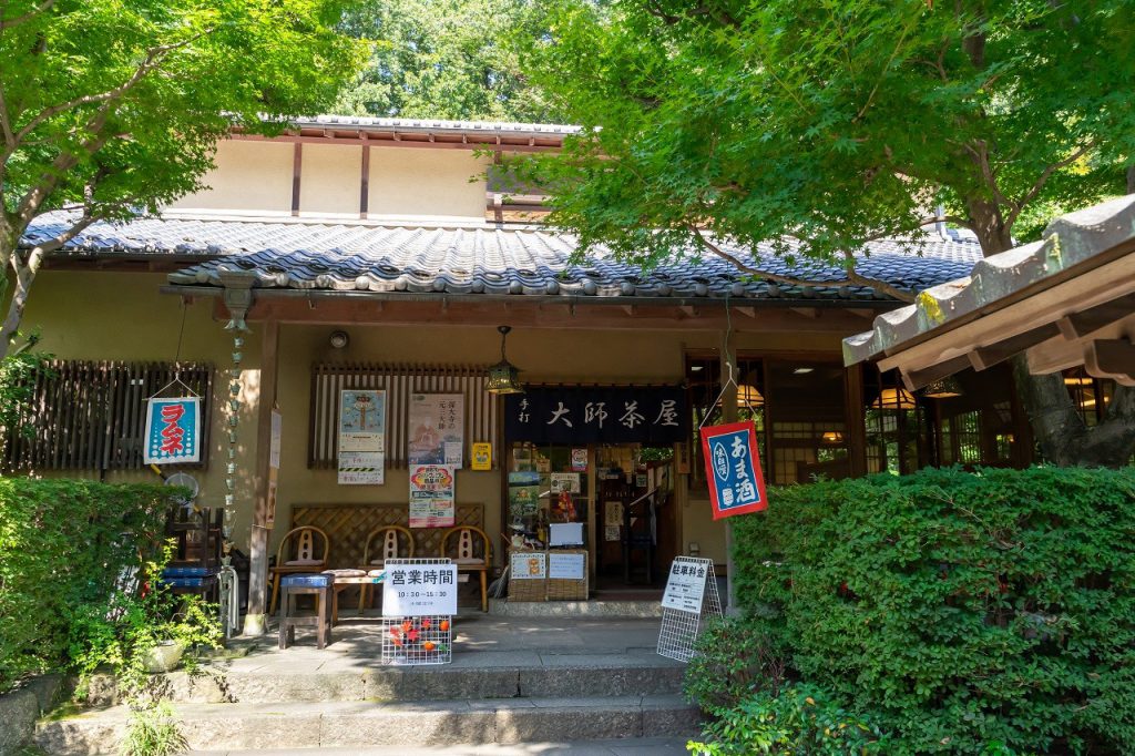 深大寺そば「大師茶屋」の店構え