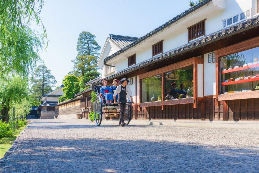 倉敷美観地区の外観