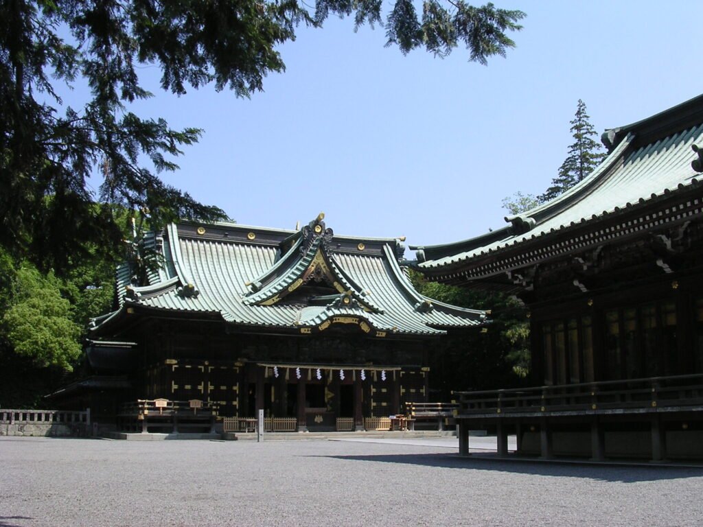 静岡県三島市にある「三嶋神社」の御殿。