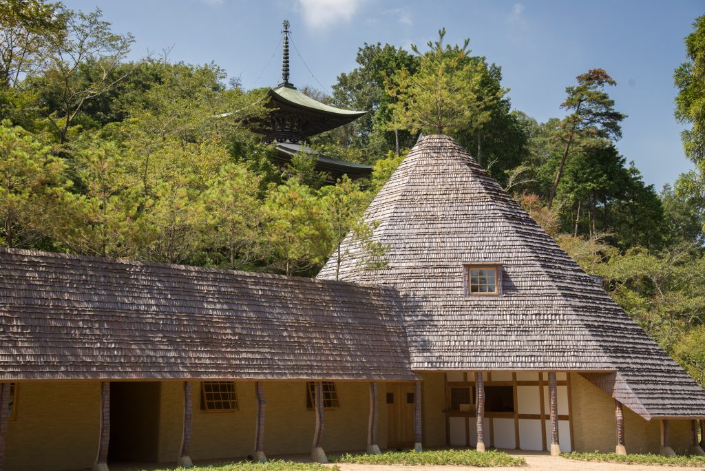 神勝寺の寺務所の外観。