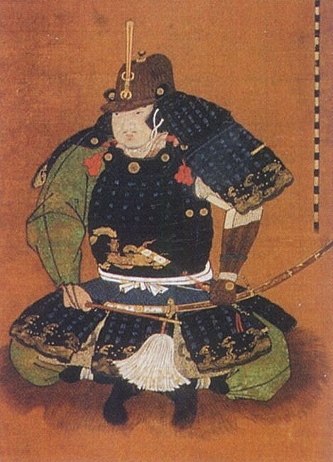 徳川四天王の一人、榊原康政の肖像画。