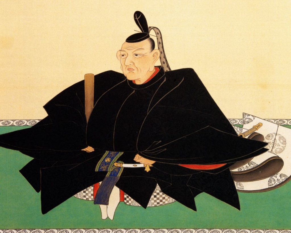 徳川幕府8代将軍、徳川吉宗の肖像画。