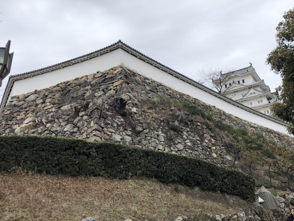 姫路城の外堀の様子。