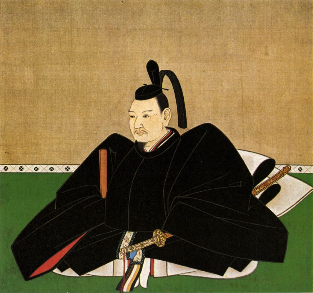 細川政元の肖像画。