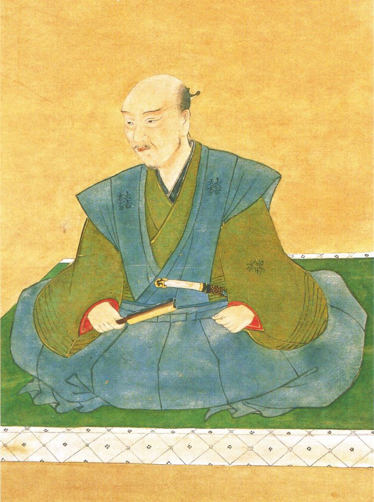 石田三成の肖像画。