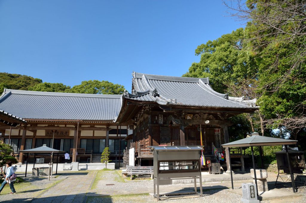 長宗我部信親が眠る雪蹊寺現代の様子。