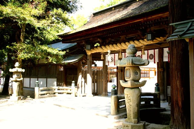 大山祇神社の様子。