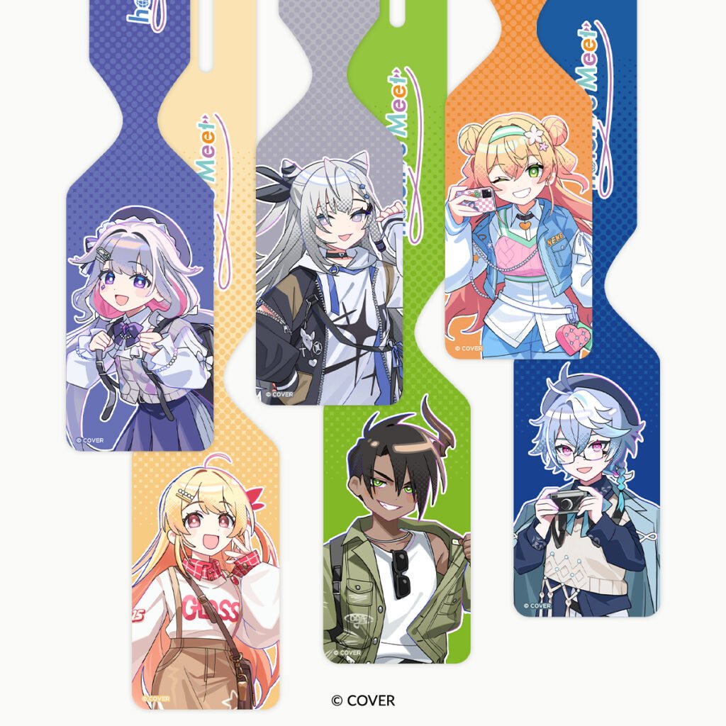 hololive Meet ラゲッジタグ（アンバサダー6名デザイン）