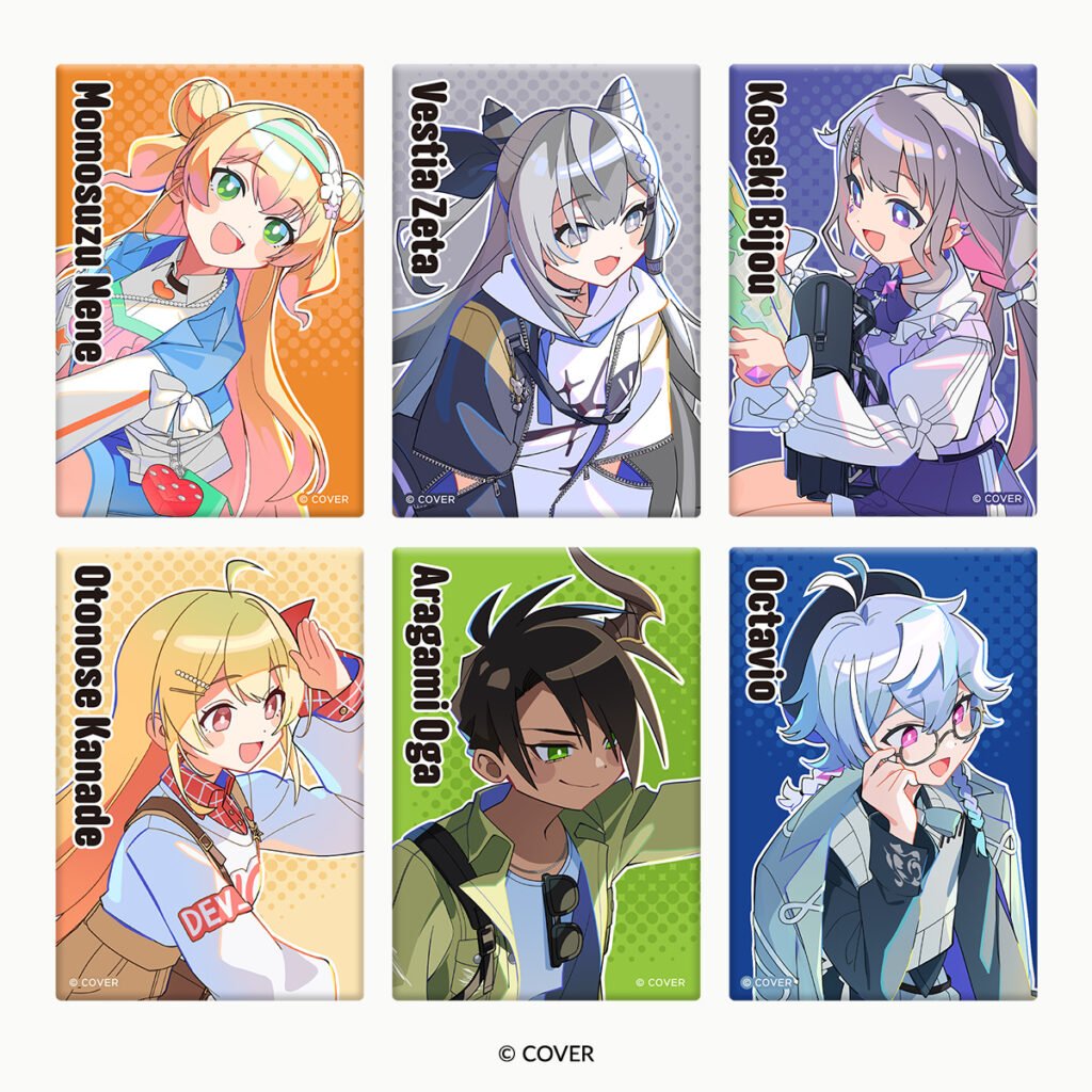 hololive Meet スクエア缶マグネット（6種）