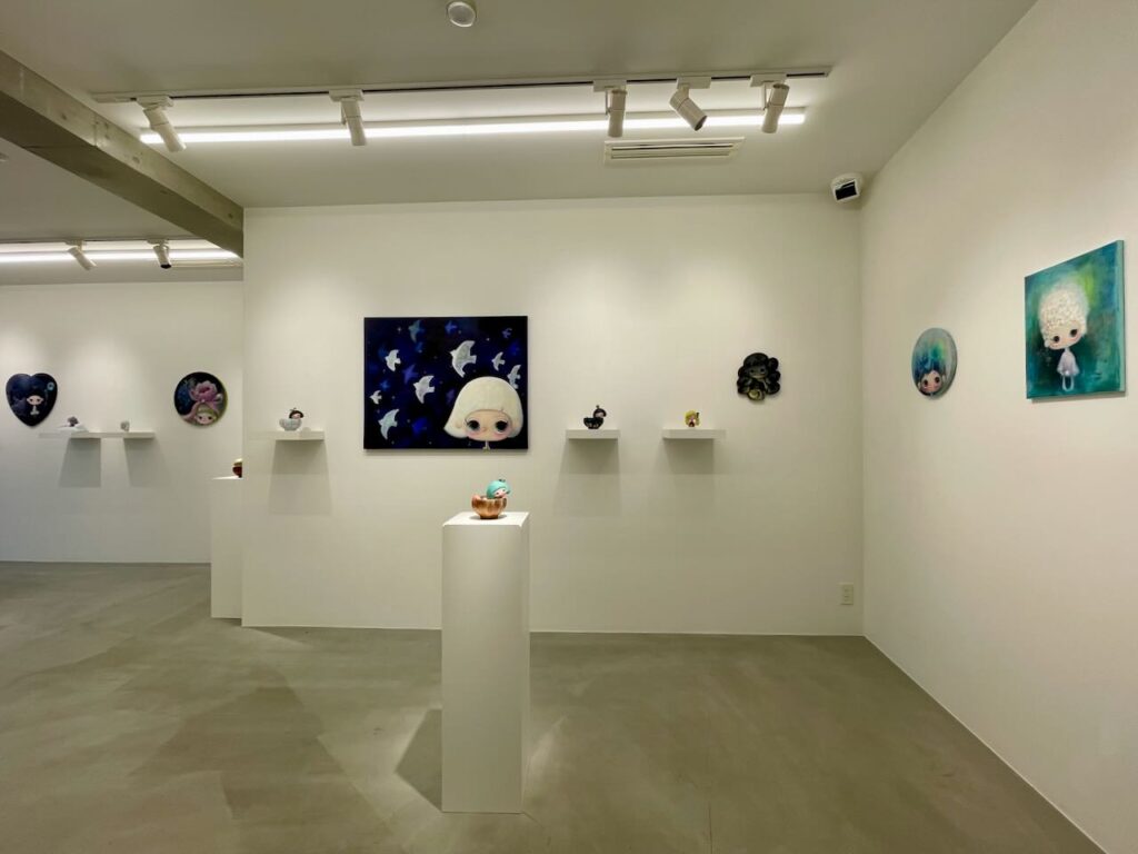 会場となるSH GALLERYでの展示風景