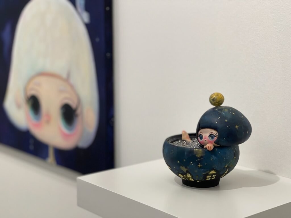 小林亜沙 個展「ガールズ・トーク」の展示風景