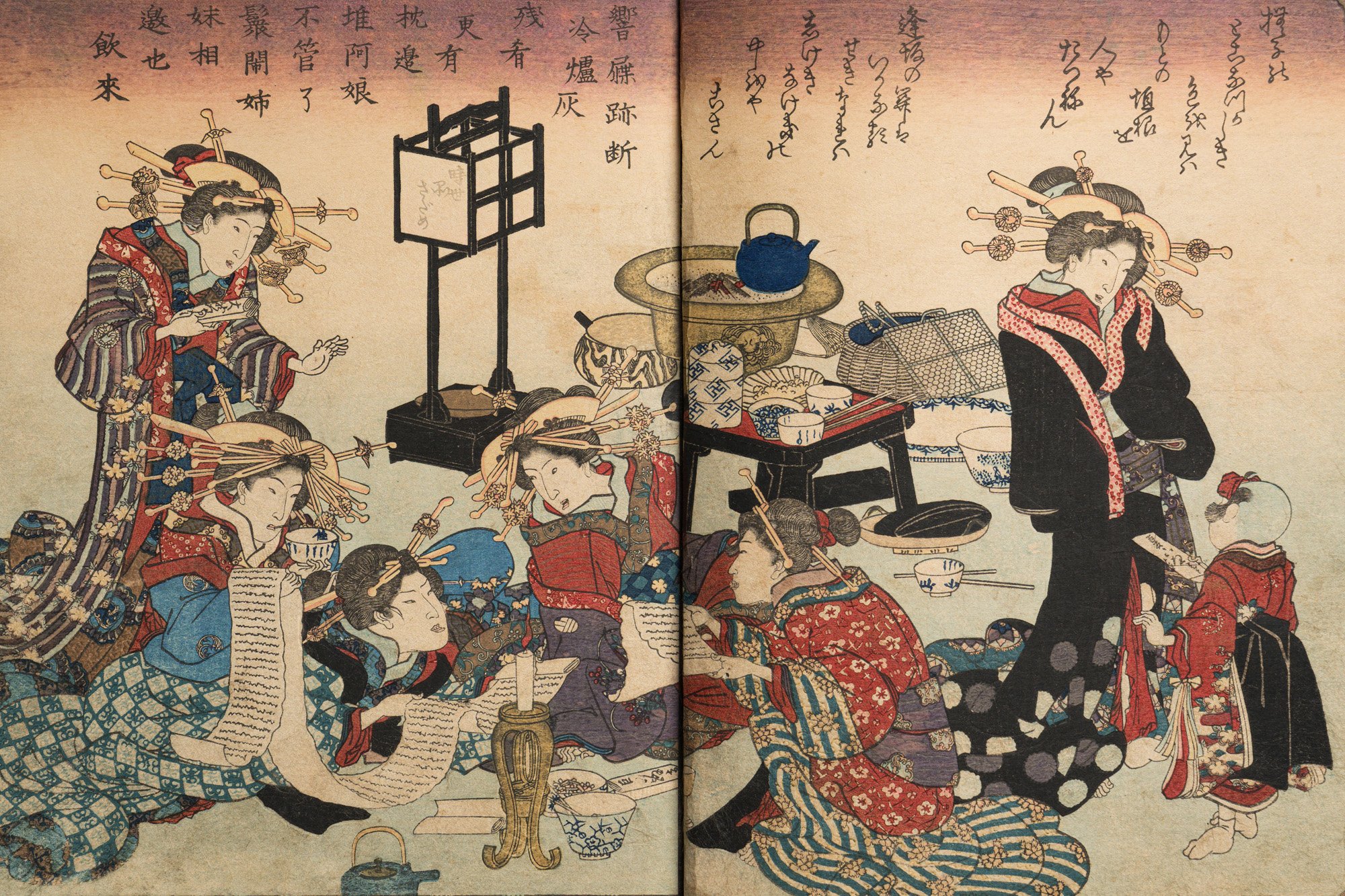 歌川国貞の春画三部作「三源氏」が一堂に。「新宿歌舞伎町春画展WA」10