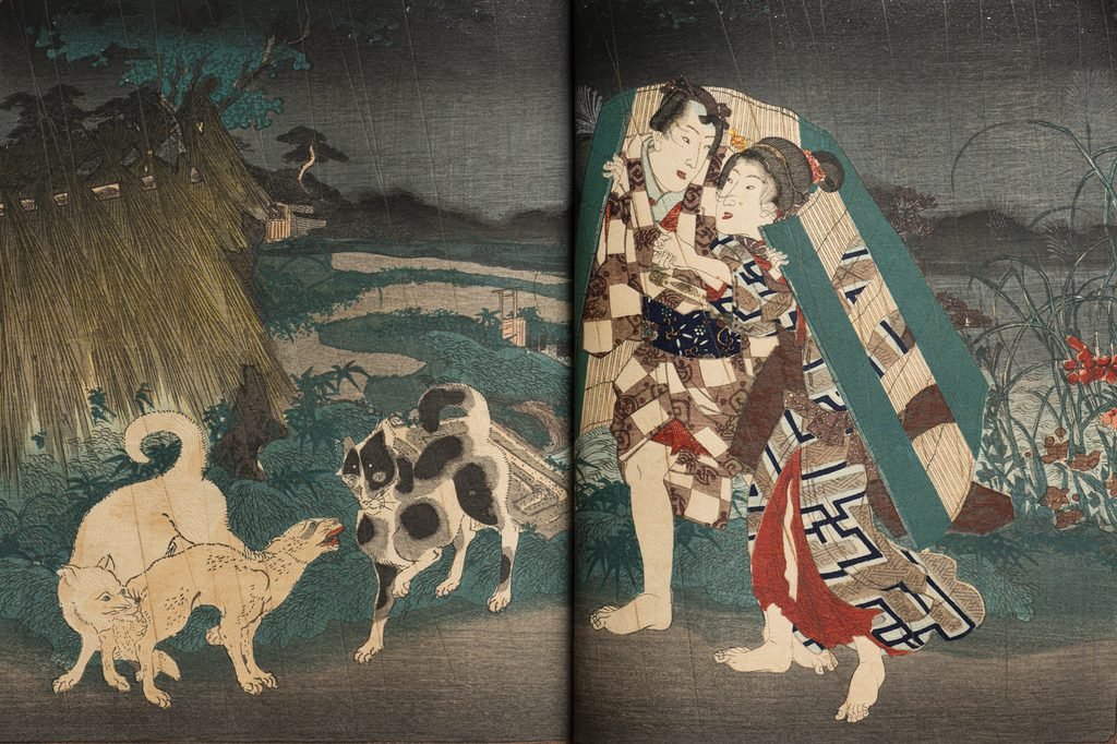 歌川国貞 色摺大本『正写相生源氏』天/嘉永4年(1851)頃