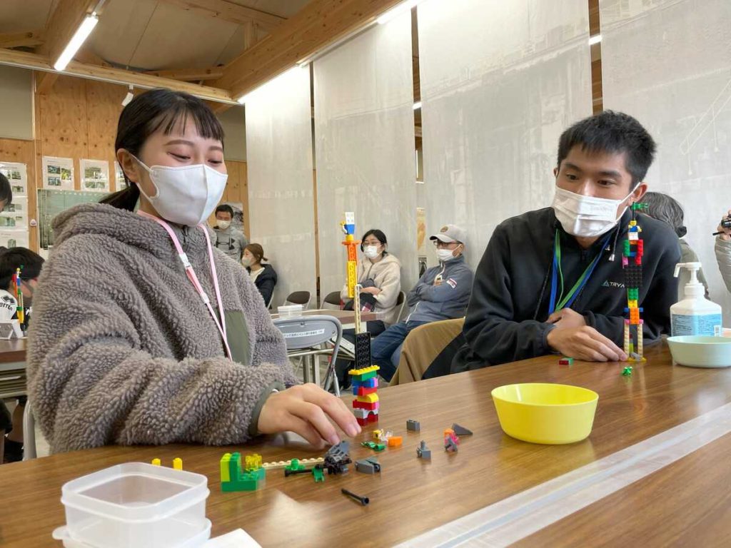 Yokosuka students participating in a workshop